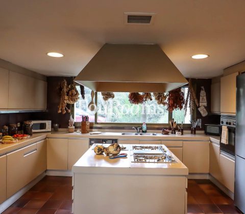 cocina con isla central